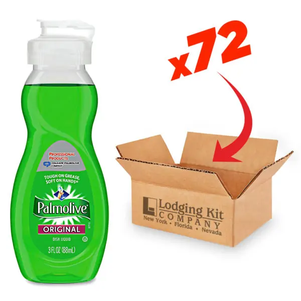 Palmolive Dish Liquid, 3.75 oz. Bottle (Cases of 72)