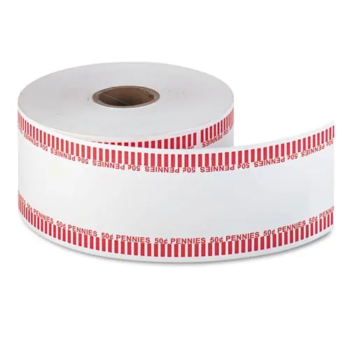 Pap-R Products Automatic Coin Rolls, Pennies, $.50, 1900 Wrappers/Roll