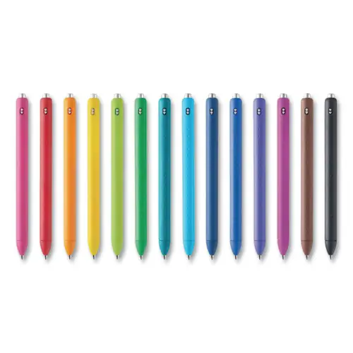 Paper Mate® InkJoy Gel Pen, Retractable, Fine 0.5 mm, Assorted Ink and Barrel Colors, 14/Pack