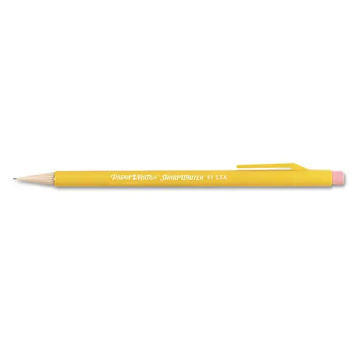 Paper Mate® Sharpwriter Mechanical Pencil Value Pack, 0.7 mm, HB (#2), Black Lead, Classic Yellow Barrel, 36/Box