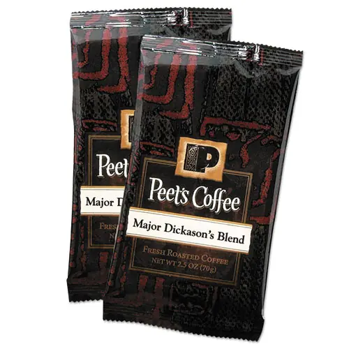 Peet's Coffee & Tea® Coffee Portion Packs, Major Dickason's Blend, 18 Packs, 2.5 oz Each