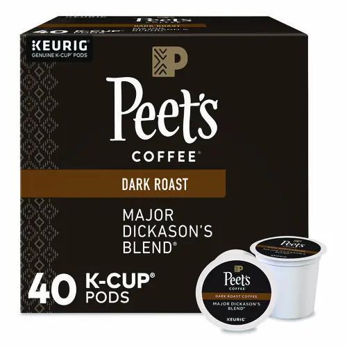 Peet's Coffee & Tea® Major Dickason's Blend K-Cups, 40/Box, 0.44 oz