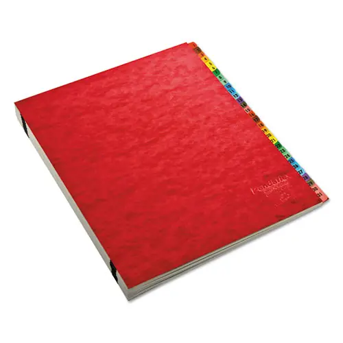Pendaflex® Expanding Desk File, 31 Dividers, Date Index, Letter Size, Red Cover