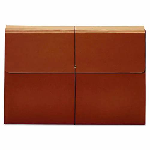 Pendaflex® Expanding Wallet, Elastic Cord Closure, Tabloid Size, Brown