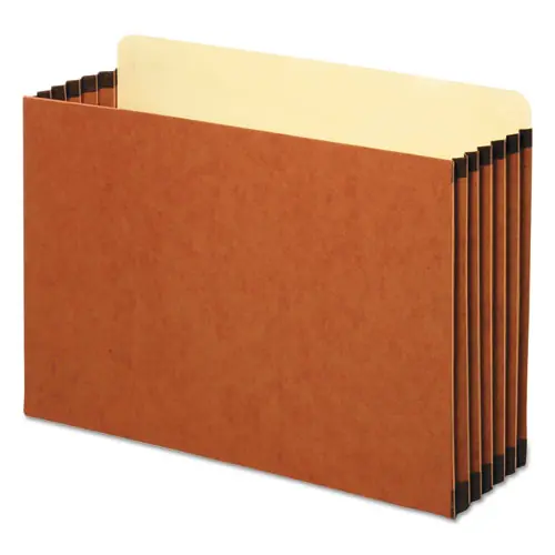 Pendaflex® File Cabinet Pockets, Legal Size, Redrope, 10/Box