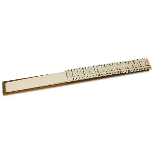 Pendaflex® General Purpose Indexed Sorter, 31 Dividers, Alpha/Numeric/Month/Date/Day Index, Letter Size, Brown Frame