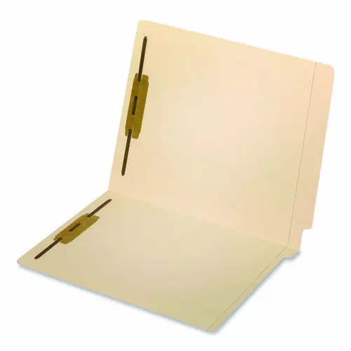 Pendaflex® Manila End Tab Expanding Fastener Folders, Letter Size, 2 Fasteners, 0.75" Expansion, Manila, 50/Box