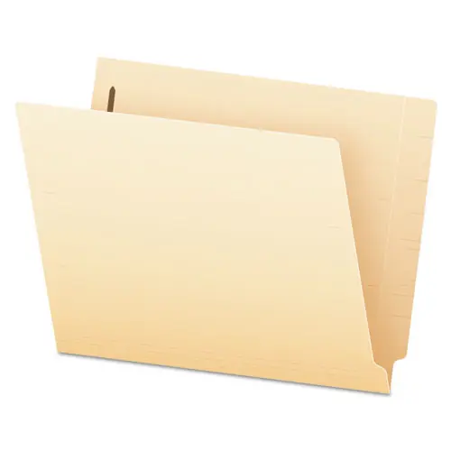 Pendaflex® Manila End Tab Expanding Fastener Folders, 2-Ply Tabs, 0.75" Expansion, 1 Fastener, Letter Size, Manila Exterior, 50/Box