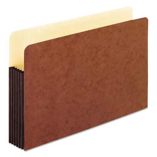 Pendaflex® Redrope WaterShed Expanding File Pockets, Legal Size, 5.25" Expansion, Redrope
