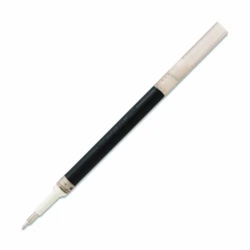 Pentel® Refill for Pentel EnerGel Retractable Liquid Gel Pens, Medium Needle Tip, Black Ink