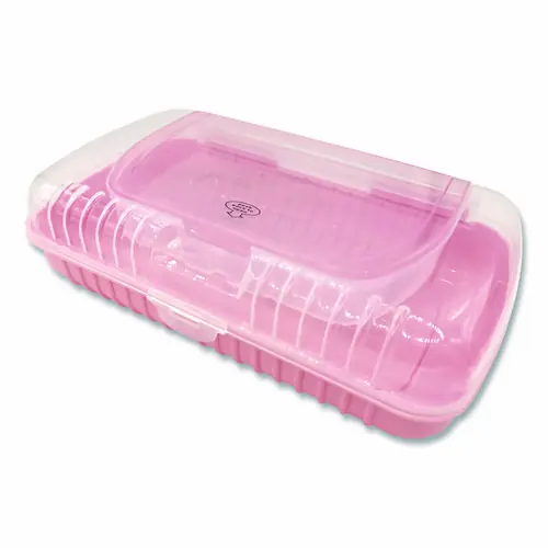 Pep Rally Pencil Case, 2 Compartments, 9.13" x 5.7" x 2.5", Randomly Assorted Color