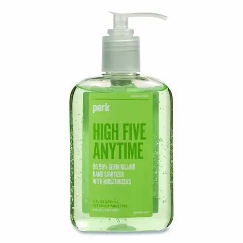 Perk™ Instant Hand Sanitizer with Moisturizers, 8 oz Pump Bottle