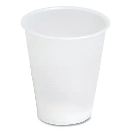 Perk™ Plastic Cold Cups, 7 oz, Clear, 100/Pack