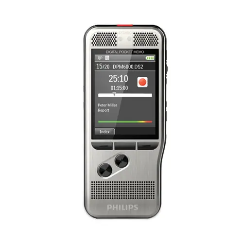 Philips® Pocket Memo Dictation/Transcription Kit with Foot Control