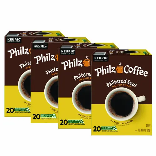 Philz Coffee Philtered Soul K Cups, Hazelnut, 80/Carton