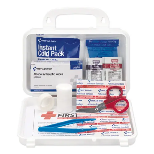 PhysiciansCare® by First Aid Only® First Aid Kit, 113 Pieces, Plastic Case, Serves Up To 25 People