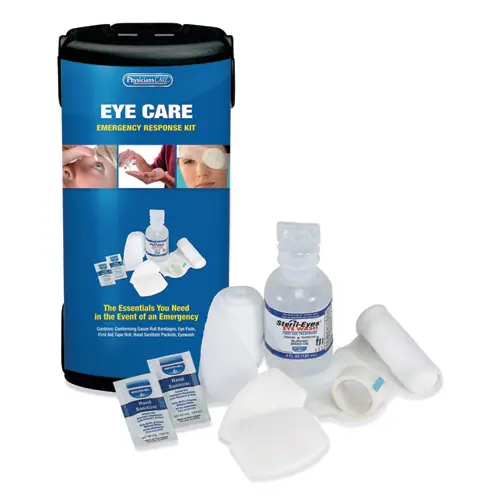PhysiciansCare® by First Aid Only® First Responder Eye Care First Aid Kit, Plastic Case