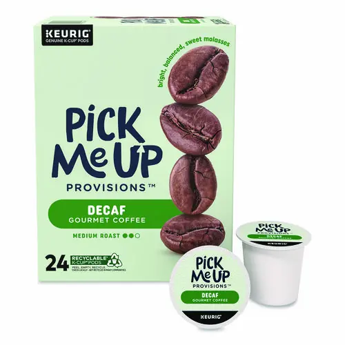 Pick Me Up Provisions™ Decaf Coffee K-Cups, 24/Box