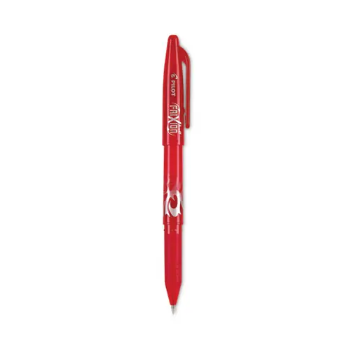 Pilot® FriXion Ball Erasable Gel Pen, Fine Point, 0.7 mm, Red Ink, Red Barrel