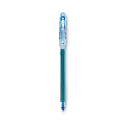 Pilot® Neo-Gel Gel Pen, Fine Point, 0.7 mm, Blue Ink, Translucent Blue Barrel, Dozen
