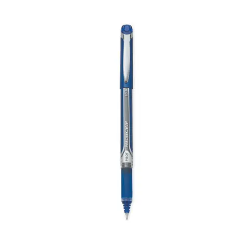 Pilot® Precise Grip Rollerball Pen, Stick, Bold 1 mm, Blue Ink, Blue Barrel