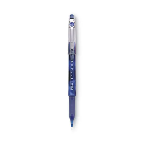 Pilot® Precise P-500 Gel Pen, Extra-Fine 0.5 mm, Blue Ink, Dozen