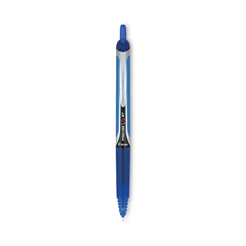 Pilot® Precise V5RT Rollerball Pen, Retractable, Extra-Fine 0.5 mm, Blue Ink, Blue Barrel