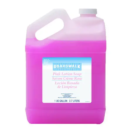 Pink Lotion Soap Pour Gallon 4/1gl Boardwalk