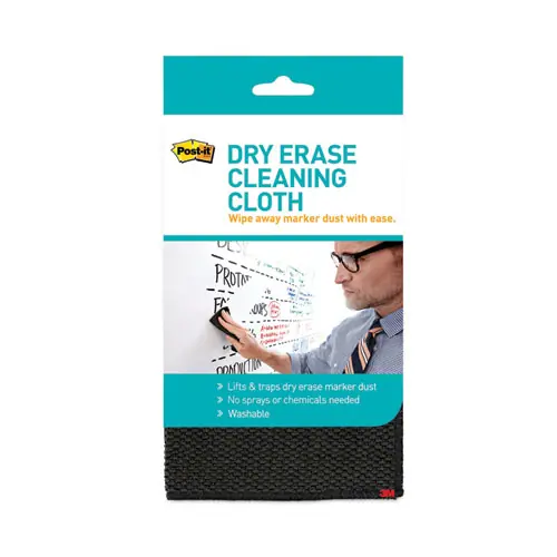 Post-it® Dry Erase Cleaning Cloth, 10.63" x 10.63"