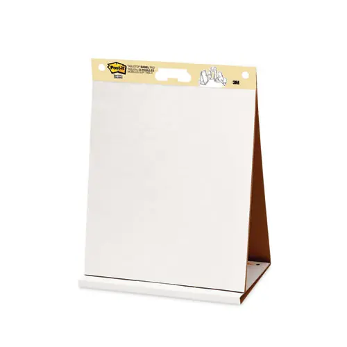 Post-it® Easel Pads Super Sticky Original Tabletop Easel Pad, 20 x 23, White, 20 Sheets