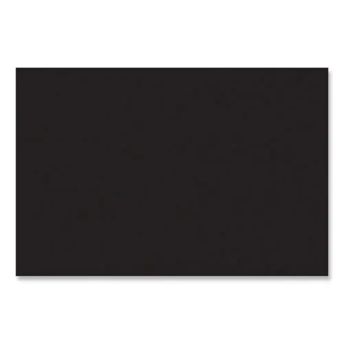 Prang® SunWorks Construction Paper, 50 lb Text Weight, 24 x 36, Black, 50/Pack