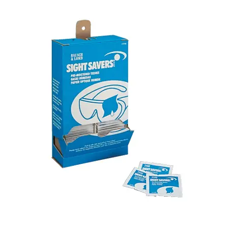 Pre Moistened Lens Cleaning Tissues, 100 Count Box