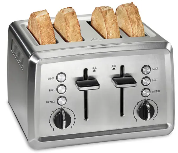 Proctor Silex 4 Slice Toaster – Brushed S/S