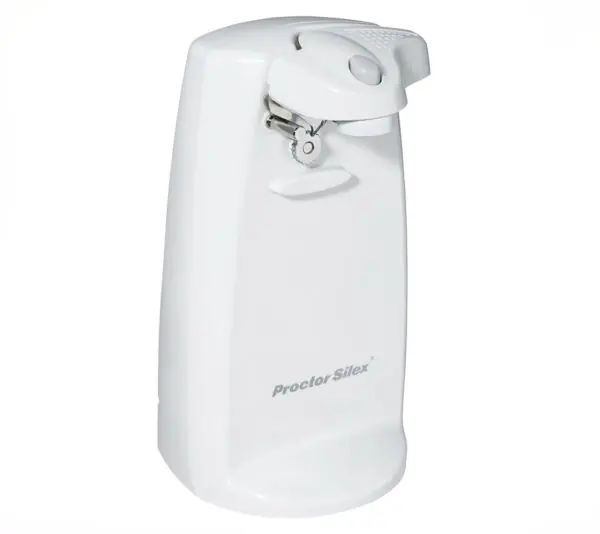 Proctor Silex Power Opener Electric Can Opener, White