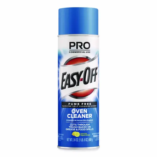 Professional EASY-OFF® Fume-Free Max Oven Cleaner, Foam, Lemon Scent, 24 oz Aerosol Spray
