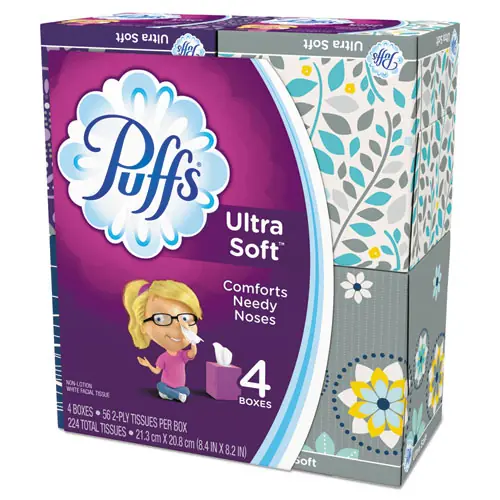 Puffs® Ultra Soft Facial Tissue
