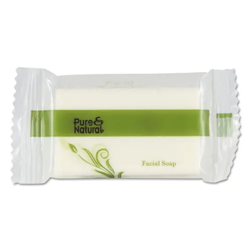 Pure & Natural™ Body and Facial Soap, Fresh Scent, # 3/4, 1,000/Carton