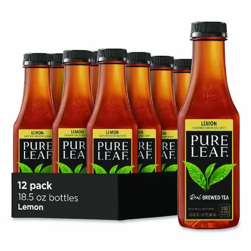 Pure Leaf® Iced Tea, Lemon, 18.5 oz, 12/Carton