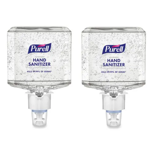PURELL® Advanced Hand Sanitizer Gel Refill, Clean Scent, For ES6 Dispensers, 2/Carton