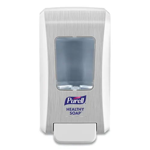 PURELL® FMX-20 Soap Push-Style Dispenser, White, 2,000 mL Capacity, 6 per Carton