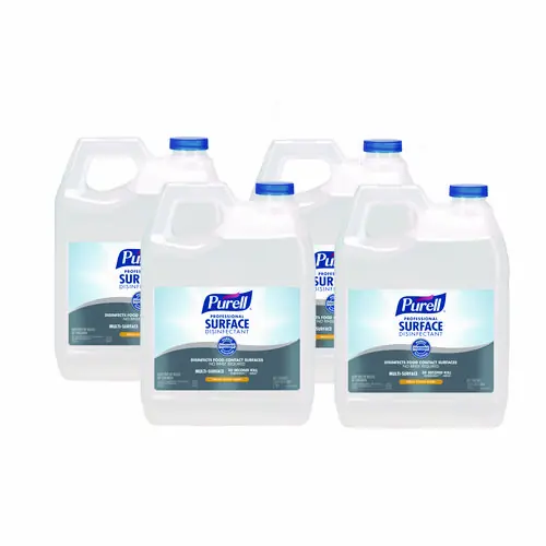 PURELL® Professional Surface Disinfectant, Fresh Citrus, 1 gal Bottle, 4/Carton