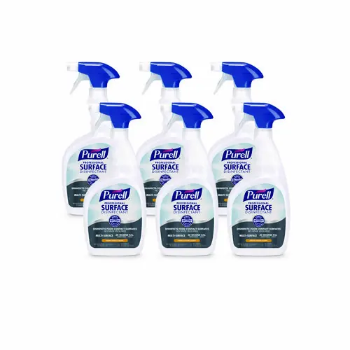 PURELL® Professional Surface Disinfectant Spray, Fresh Citrus, 32 oz Spray Bottle, 6/Carton