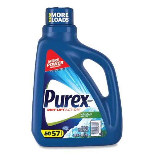 Purex® Liquid Laundry Detergent, Mountain Breeze, 75 oz Bottle
