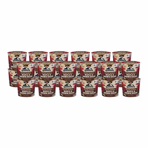Quaker® Instant Oatmeal, Maple Brown Sugar, 24 Packets (1.69 oz each)