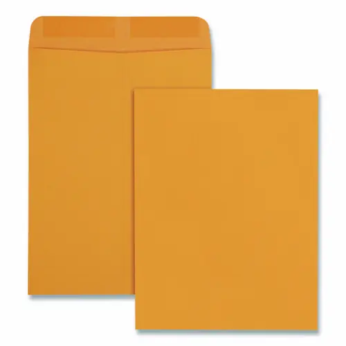 Quality Park™ Catalog Envelope, 28 lb, #10 1/2, 9 x 12, Brown Kraft, 100/Box