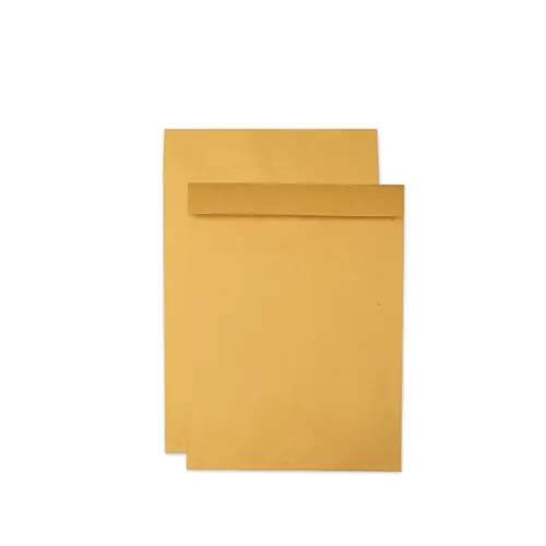 Quality Park™ Jumbo Size Kraft Envelope, Cheese Blade Flap, Fold-Over Closure, 17 x 22, Brown Kraft, 25/Pack