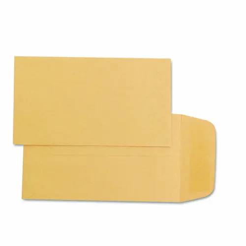 Quality Park™ Kraft Coin and Small Parts Envelope, #1, Light Brown Kraft, 500/Box