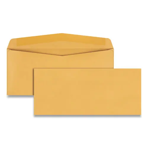 Quality Park™ Kraft Envelope, #14, Commercial Flap, Gummed Closure, 5 x 11.5, Brown Kraft, 500/Box