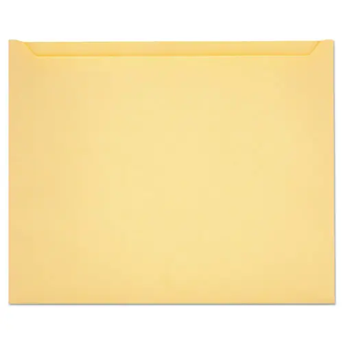 Quality Park™ Paper File Jackets, Letter Size, Buff, 100/Box