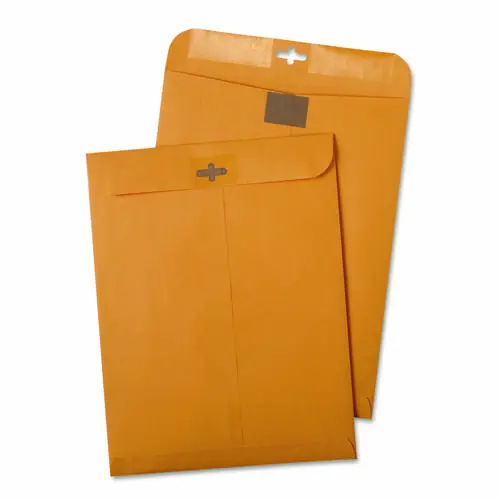 Quality Park™ Postage Saving ClearClasp® Kraft Envelope